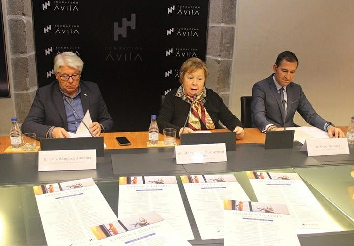 Fundación Ávila y CaixaBank abren el plazo de matrícula para los ‘Cursos y Talleres 2024’