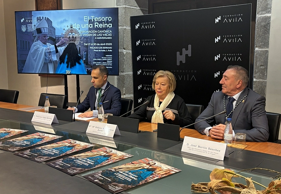 Fundación Ávila y el Ilustre Patronato de la Santísima Trinidad y Nuestra Señora de las Vacas inauguran la exposición “El Tesoro de una Reina”