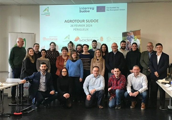 Fundación Ávila, en la reunión de lanzamiento del proyecto europeo Agrotour Sudoe