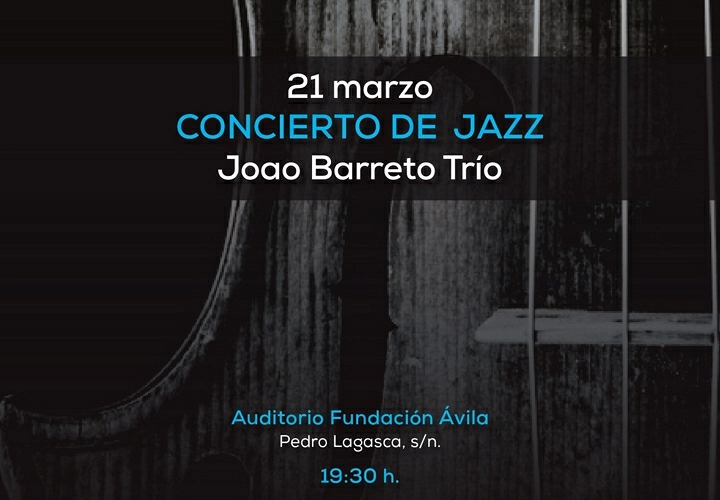 Musicales 2026. Quinto concierto de Jazz a cargo del Joao Barreto Trío