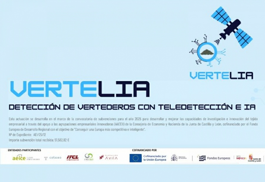 Fundación Ávila dentro de un proyecto de innovación para la detección de ‘vertederos irregulares’ mediante inteligencia artificial y teledetección avanzada