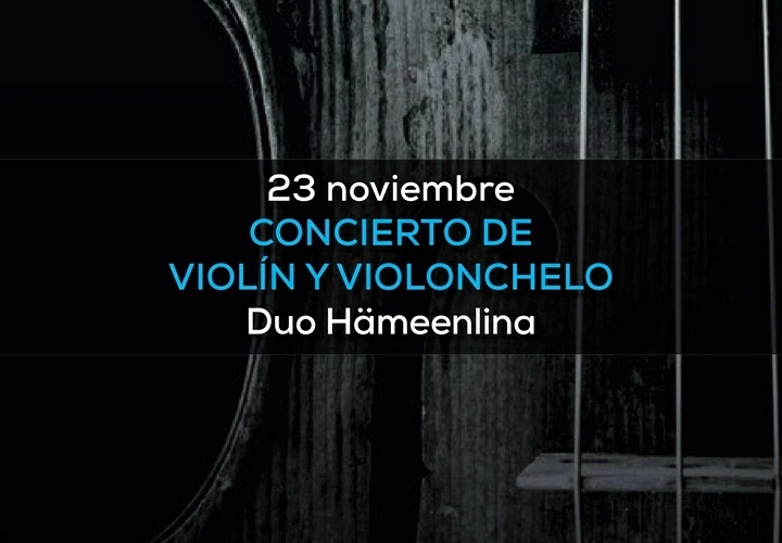 Musicales 24-25. Concierto de violín y violonchelo. Dúo Hämeenlina