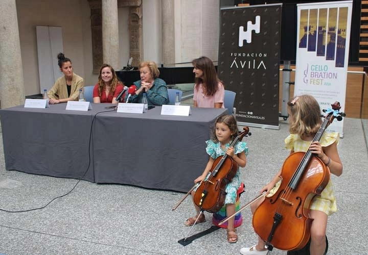 Ávila acoge la segunda edición del festival internacional Cellobration Fest, un homenaje al violonchelo y la pedagogía Suzuki